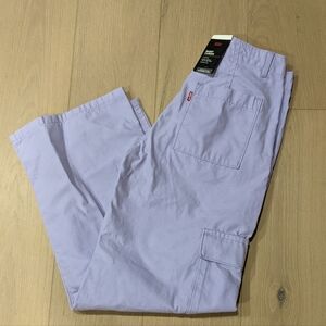 Levi's lavender baggy cargos